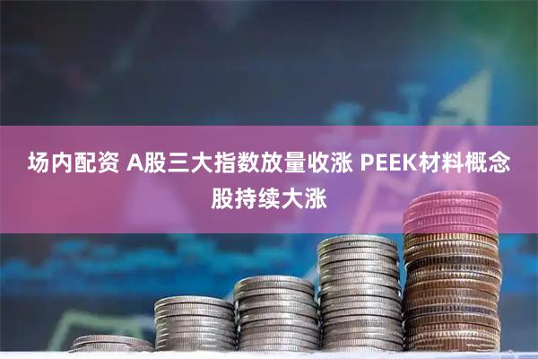 场内配资 A股三大指数放量收涨 PEEK材料概念股持续大涨